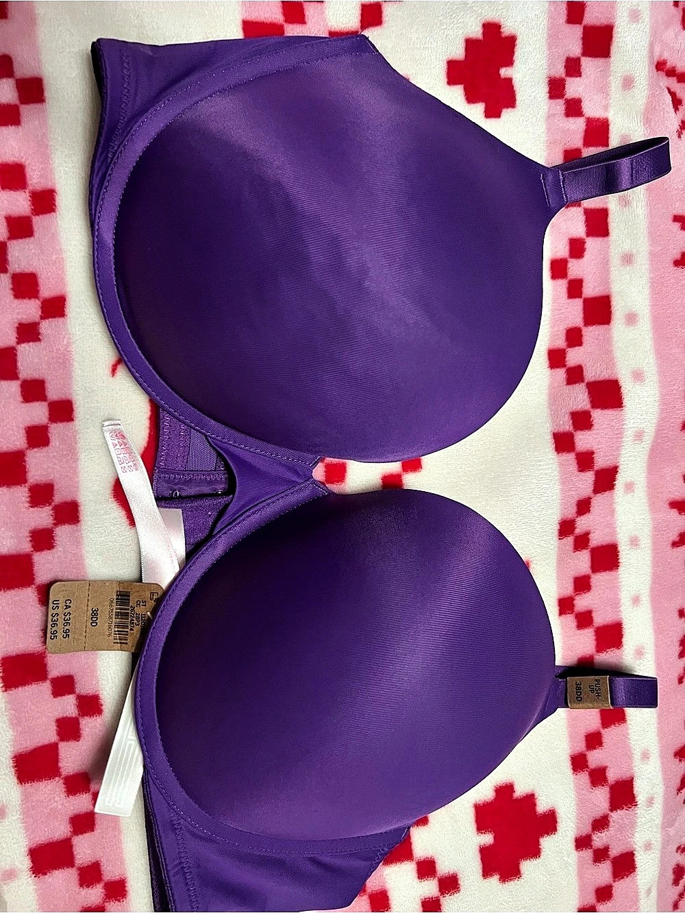 Victoria's Secret PINK Push-Up Bra Purple 38DD